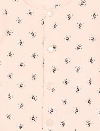 Conjunto de pijama de 2 peças com pés