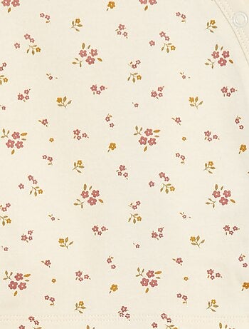 Conjunto de pijama de algodão - 2 peças