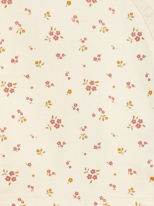 Conjunto de pijama de algodão - 2 peças - Kiabi