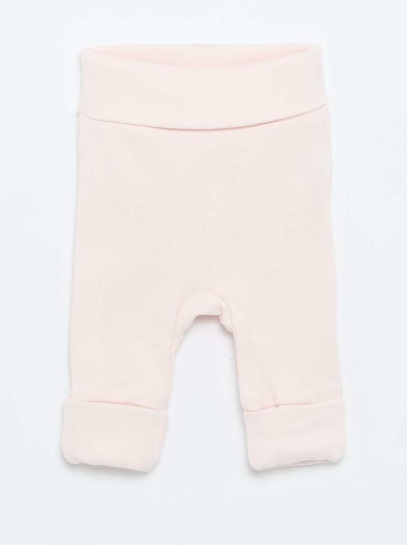 Conjunto de pijama de algodão - 2 peças Rosa - Kiabi