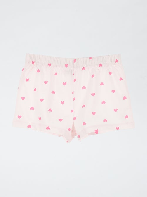 Conjunto de pijama de calções + t-shirt 'Peppa Pig' - 2 peças - Kiabi