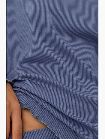 Conjunto de pijama de cintura alta e manga comprida hiccup