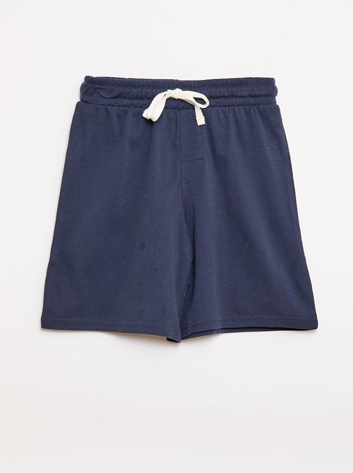 Conjunto de pijama de manga curta em algodão - Kiabi