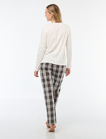 Conjunto de pijama de Natal - 2 peças