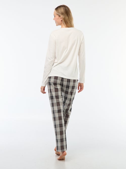 Conjunto de pijama de Natal - 2 peças - Kiabi