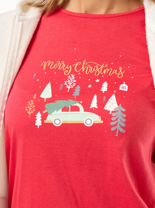 Conjunto de pijama de Natal - 3 peças - Kiabi