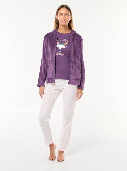 Conjunto de pijama de Natal - 3 peças - Kiabi