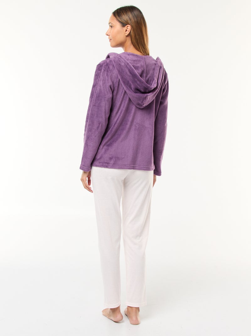 Conjunto de pijama de Natal - 3 peças Violeta - Kiabi
