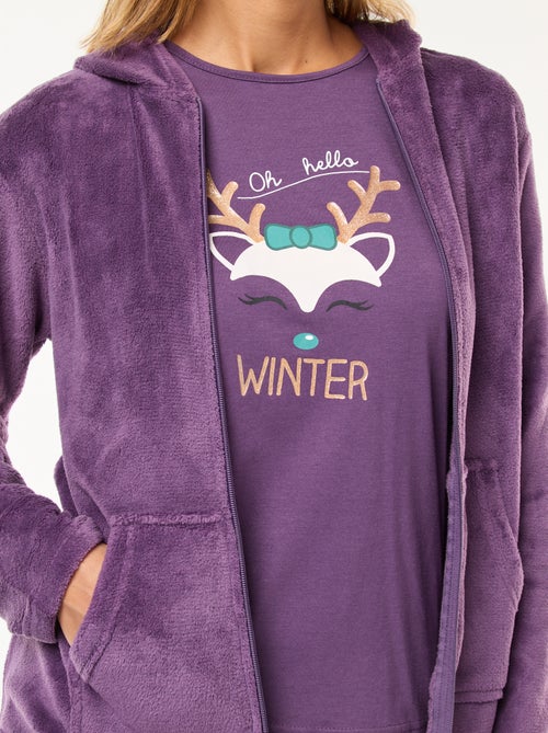 Conjunto de pijama de Natal - 3 peças - Kiabi