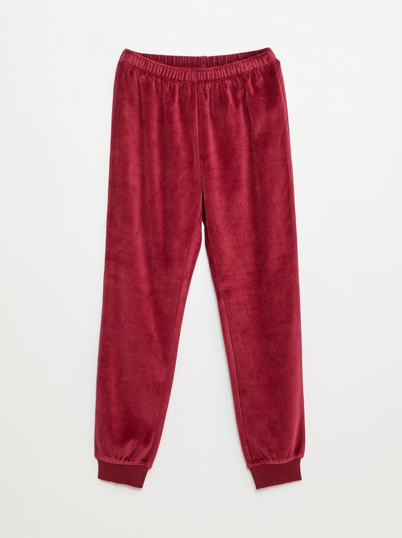 Conjunto de pijama de Natal com gorro Cinza - Kiabi