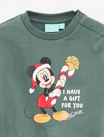 Conjunto de pijama de Natal 'Disney' 'Mickey' em algodão