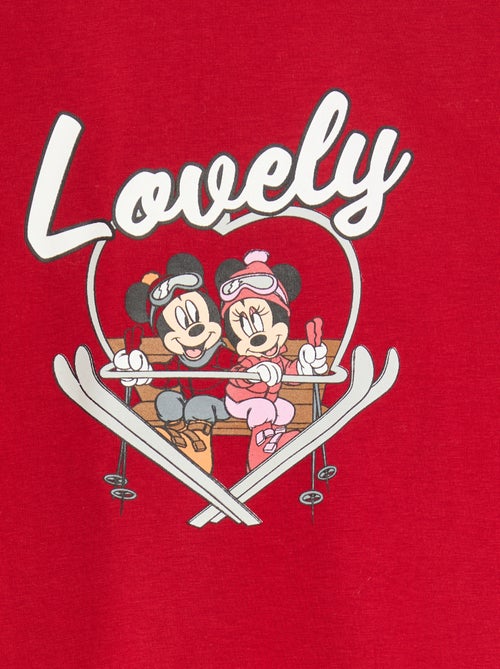 Conjunto de pijama de Natal 'Disney' 'Minnie' em jersey de algodão - Kiabi