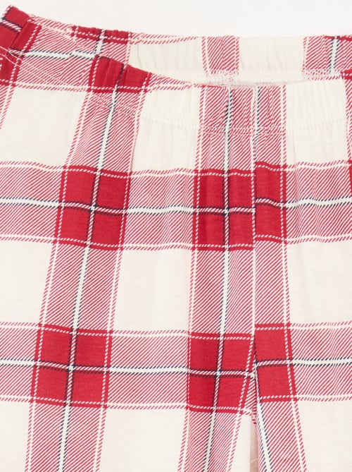 Conjunto de pijama de Natal 'Disney' 'Minnie' em jersey de algodão - Kiabi