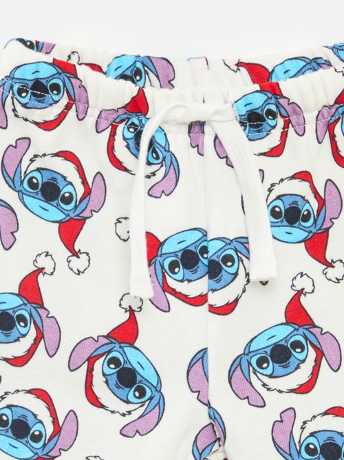 Conjunto de pijama de Natal 'Disney' 'Stitch' em algodão - Kiabi