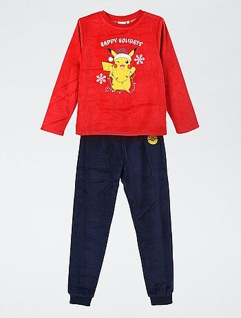 Conjunto de pijama de Natal 'Pokémon'