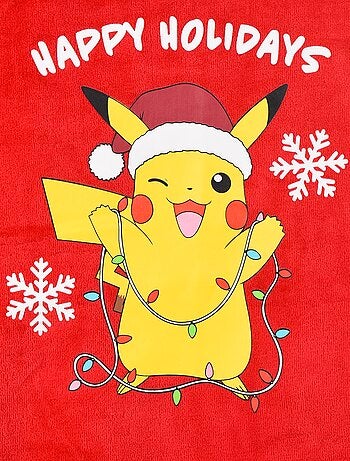 Conjunto de pijama de Natal 'Pokémon'