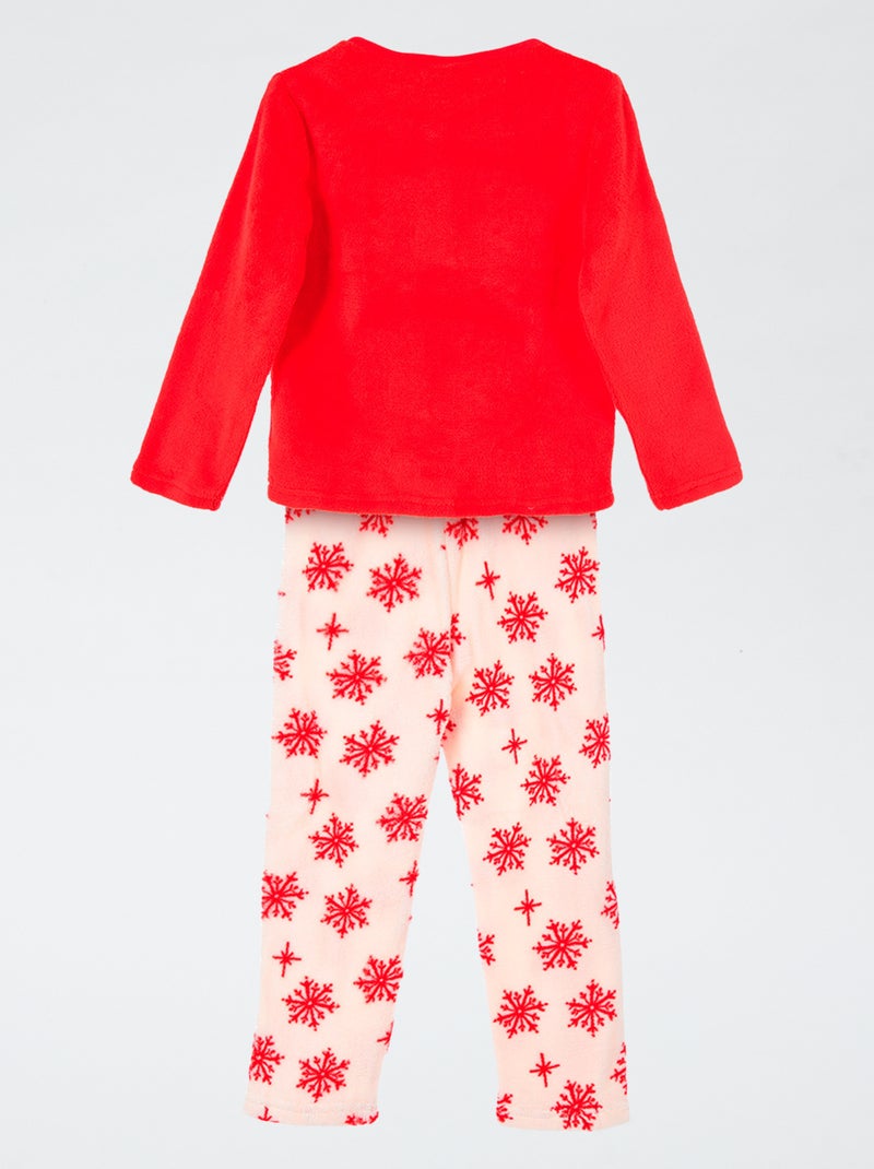 Conjunto de pijama de Natal 'Stitch' 'Disney' Vermelho - Kiabi