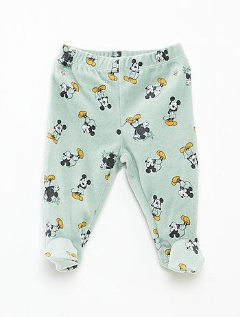 Conjunto de pijama de veludo 'Disney' camisola + calças - 2 peças