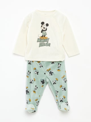 Conjunto de pijama de veludo 'Disney' camisola + calças - 2 peças