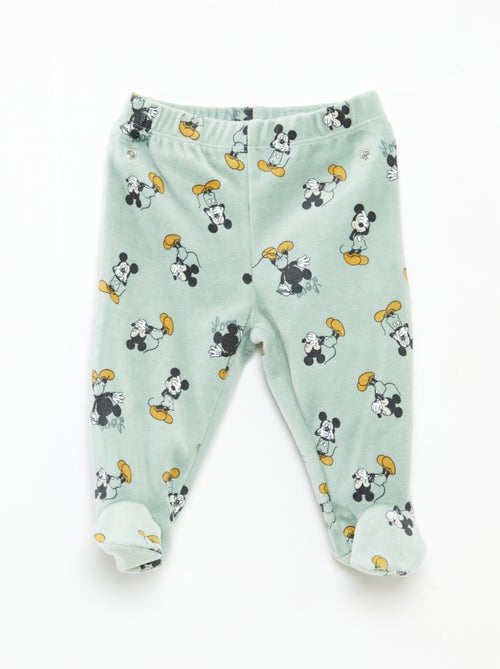 Conjunto de pijama de veludo 'Disney' camisola + calças - 2 peças - Kiabi