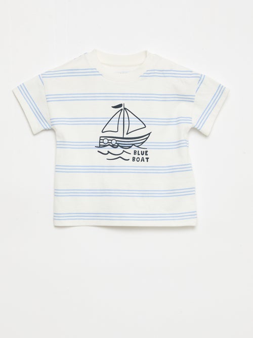 Conjunto de pijama de verão em algodão - Kiabi