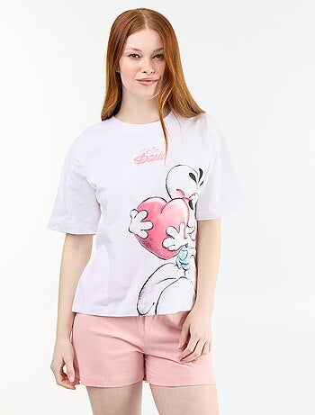 Conjunto de pijama 'Diddle' calções + t-shirt - 2 peças