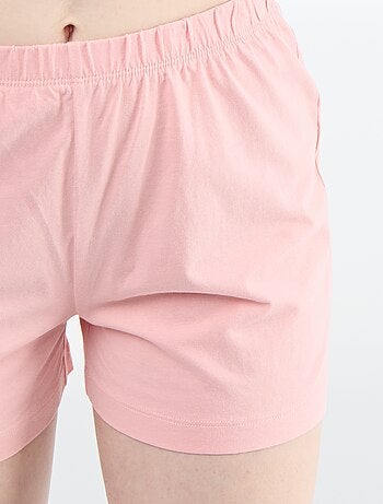 Conjunto de pijama 'Diddle' calções + t-shirt - 2 peças