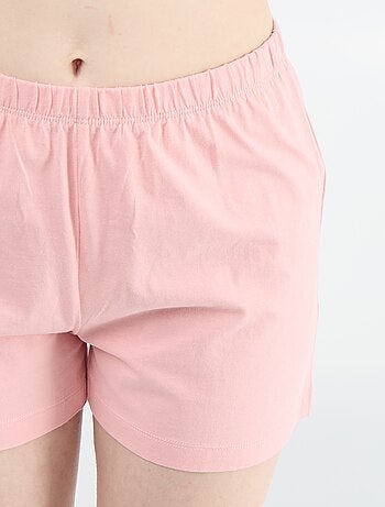 Conjunto de pijama 'Diddle' calções + top de alças - 2 peças
