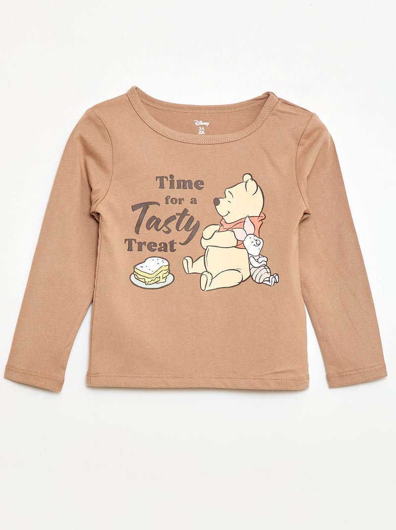 Conjunto de pijama 'Disney' - 2 peças Castanho - Kiabi