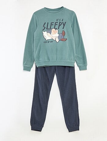 Conjunto de pijama 'Disney' '7 anões' em polar