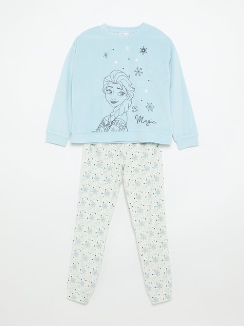 Conjunto de pijama 'Disney' 'Frozen' de veludo - Kiabi Conjunto de pijama 'Disney' 'Frozen' de veludo - Kiabi