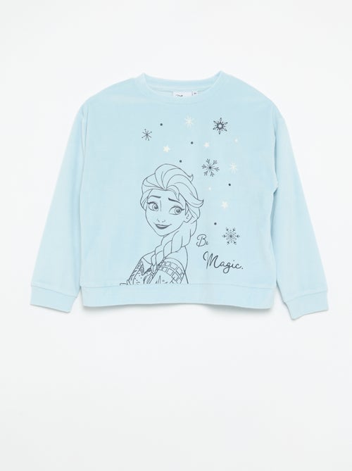 Conjunto de pijama 'Disney' 'Frozen' de veludo - Kiabi Conjunto de pijama 'Disney' 'Frozen' de veludo - Kiabi