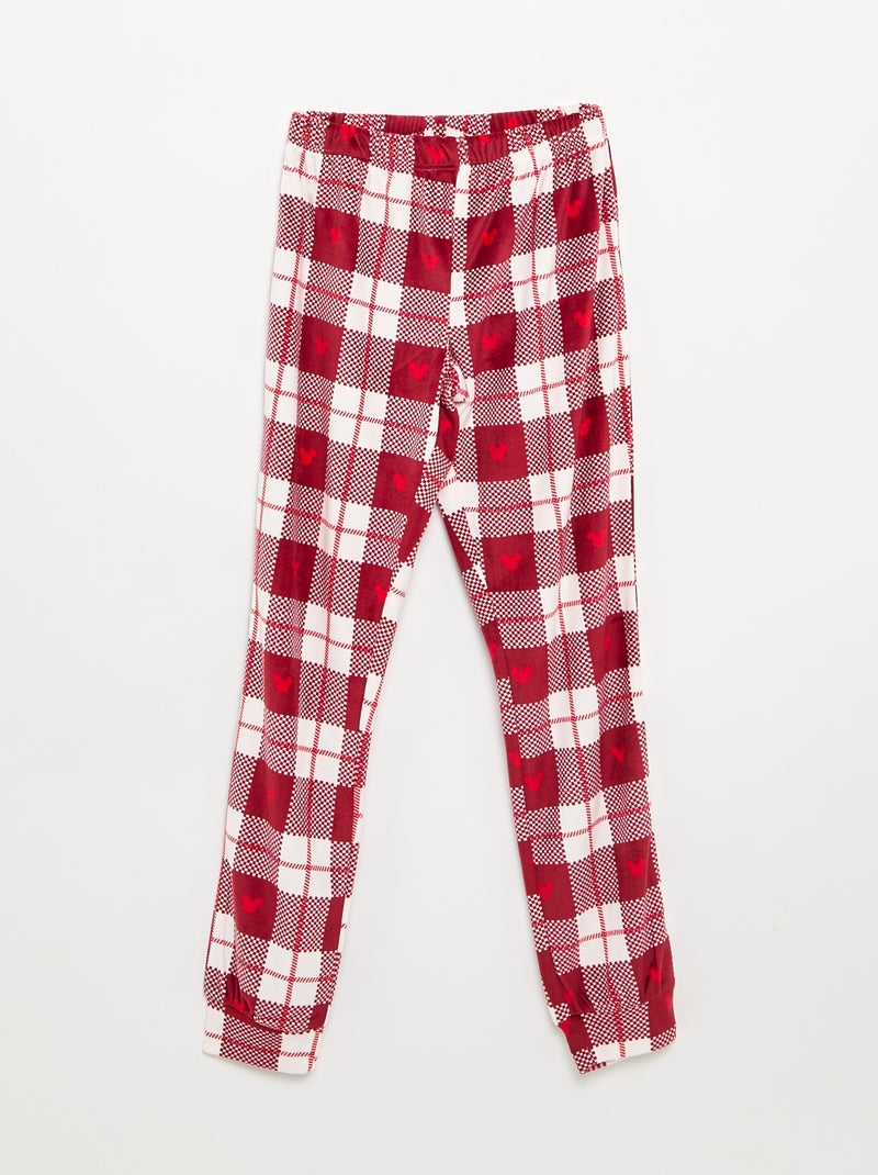 Conjunto de pijama 'Disney' 'Frozen' de veludo Vermelho - Kiabi
