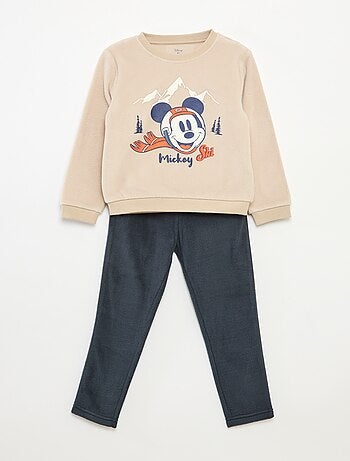Conjunto de pijama 'Disney' 'Mickey' em polar