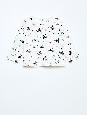 Conjunto de pijama 'Disney' 'Minnie' em algodão