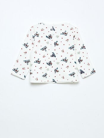 Conjunto de pijama 'Disney' 'Minnie' em algodão