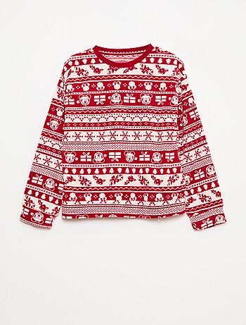 Conjunto de pijama 'Disney' 'Stitch' em polar
