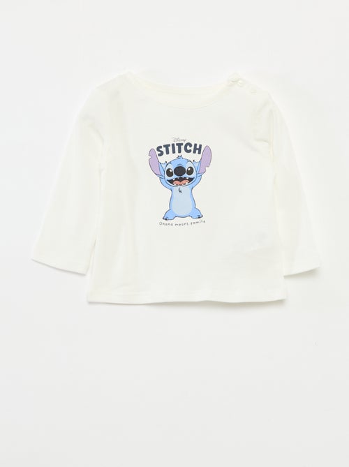 Conjunto de pijama 'Disney' 'Stitch' casaco + T-shirt + calças de jogging - Kiabi