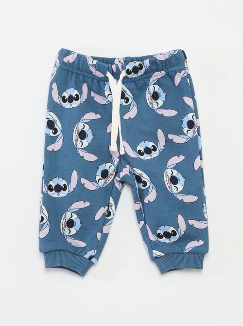 Conjunto de pijama 'Disney' 'Stitch' casaco + T-shirt + calças de jogging - Kiabi