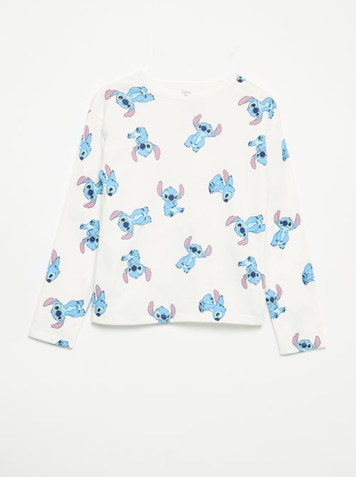 Conjunto de pijama 'Disney' t-shirt comprida + calças - 2 peças - Kiabi