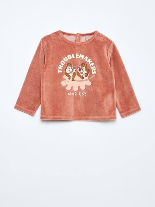 Conjunto de pijama 'Disney' 'Tic e Tac' em algodão - Kiabi