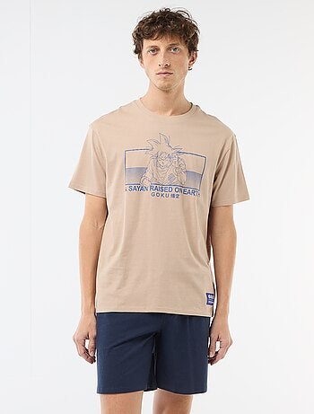 Conjunto de pijama 'Dragon Ball' t-shirt + calções - 2 peças