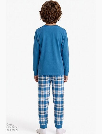 Conjunto de pijama dragon club de manga comprida penti