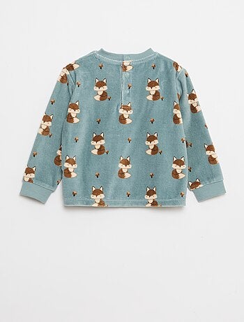 Conjunto de pijama em algodão