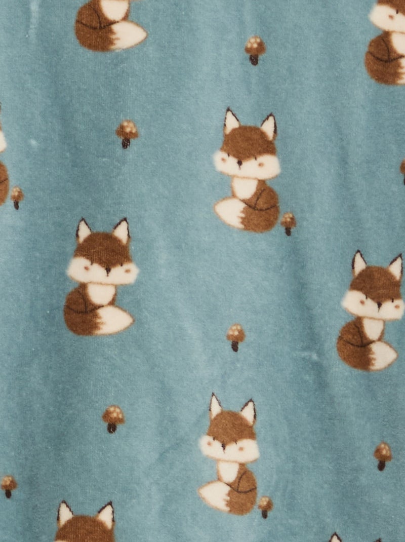 Conjunto de pijama em algodão Azul - Kiabi