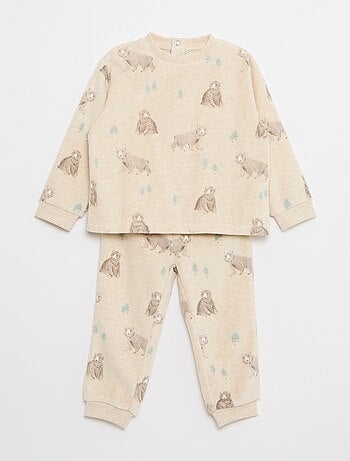 Conjunto de pijama em algodão