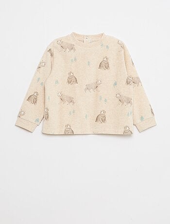 Conjunto de pijama em algodão