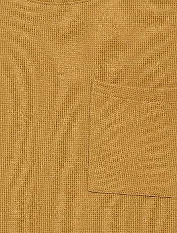 Conjunto de pijama em algodão liso