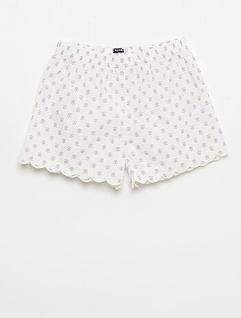 Conjunto de pijama em algodão