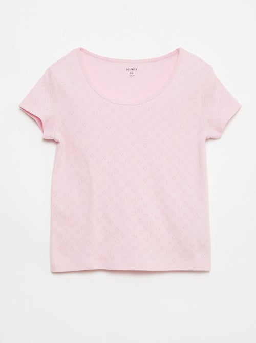 Conjunto de pijama em algodão - Kiabi